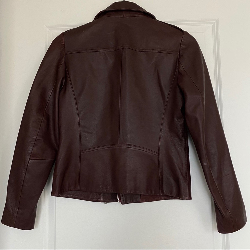 Sandro Leather Jacket - Picture 4 of 5
